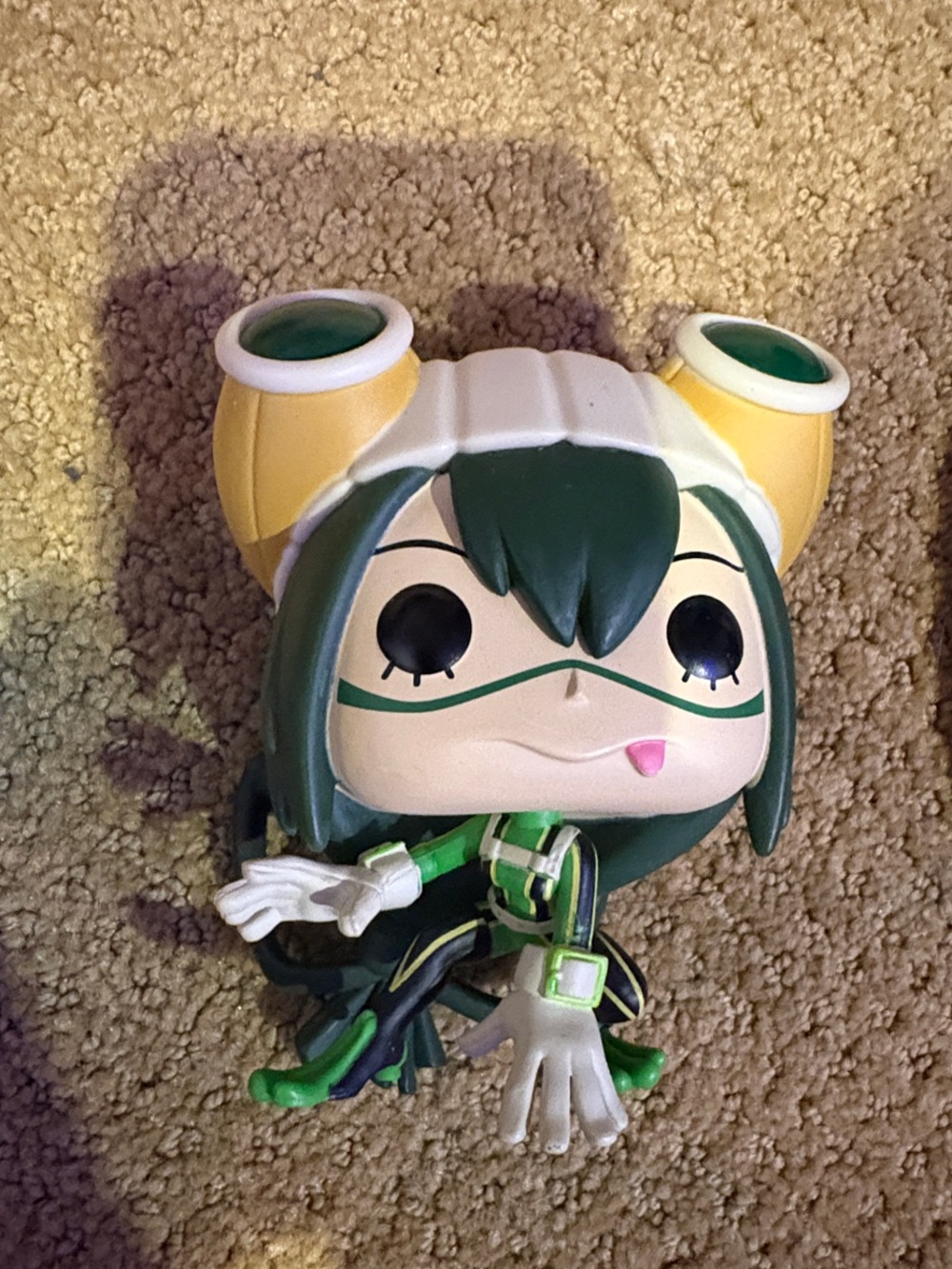 Funko Pop! Tsuyu Asui (Froppy) Vinyl Figure - Green, Yellow, White
